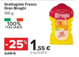 Carrefour Grattugiato Fresco Gran Biraghi offerta
