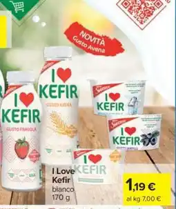 Carrefour I Love Kefir bianco offerta
