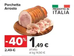 Carrefour Porchetta arrosto offerta