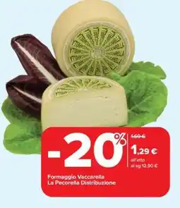 Carrefour Formaggio Vaccarella offerta