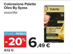 Carrefour Colorazione Palette Oleo by Syoss offerta