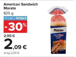 Carrefour American Sandwich Morato offerta