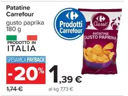 Carrefour Patatine Carrefour offerta