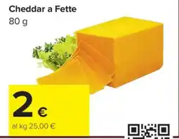 Carrefour Cheddar a Fette offerta
