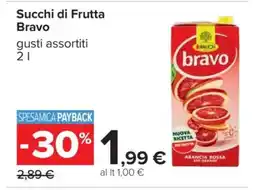 Carrefour Succhi di Frutta Bravo offerta