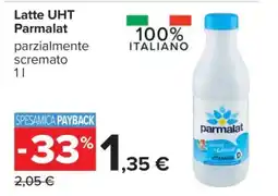 Carrefour LATTE UHT PARMALAT offerta