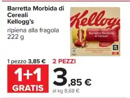 Carrefour Barretta Morbida di Cereali Kellogg’s offerta