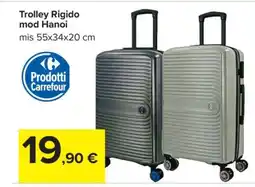 Carrefour Trolley Rigido mod Hanoi offerta