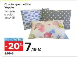 Carrefour Cuscino per Lettino Yuppie offerta