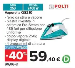 Carrefour Vaporella QS210 offerta