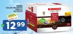 Extra Supermercati Kimbo cialde macinato fresco 100 pezzi offerta