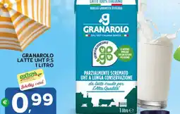 Extra Supermercati Granarolo latte uht p.s offerta
