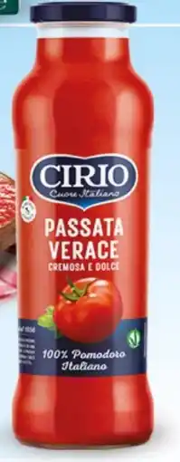 Extra Supermercati Cirio passata verace offerta