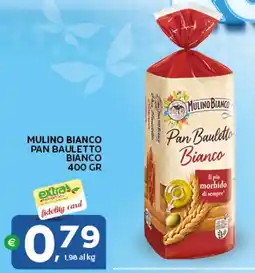 Extra Supermercati Mulino bianco pan bauletto bianco offerta