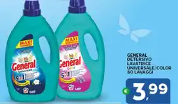 Extra Supermercati General detersivo lavatrice universale/color 60 lavaggi offerta