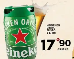 Extra Supermercati Heineken birra fusto offerta