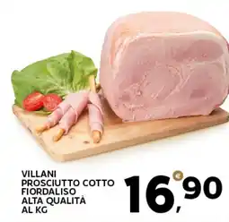Extra Supermercati Villani prosciutto cotto fiordaliso alta qualità offerta