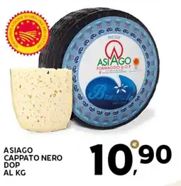 Extra Supermercati Asiago cappato nero dop offerta