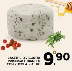 Extra Supermercati Caseificio vigorita primosale bianco/ con rucola offerta