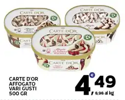 Extra Supermercati Carte d'or affogato vari gusti offerta