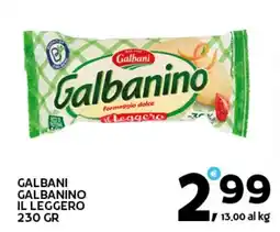 Extra Supermercati Galbani galbanino il leggero offerta