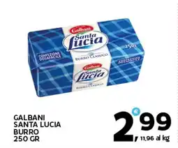 Extra Supermercati Galbani santa lucia burro offerta