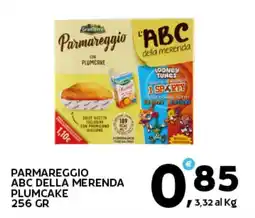 Extra Supermercati Parmareggio abc della merenda plumcake offerta