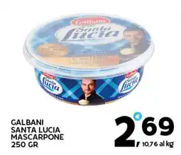 Extra Supermercati Galbani santa lucia mascarpone offerta