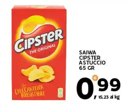 Extra Supermercati Saiwa cipster astuccio offerta