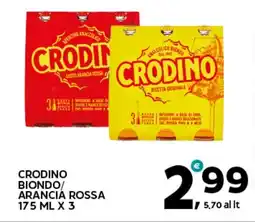 Extra Supermercati Crodino biondo/ arancia rossa offerta