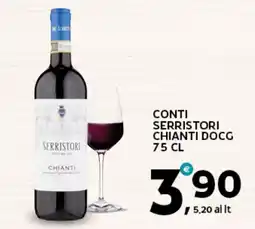 Extra Supermercati Conti serristori chianti docg offerta