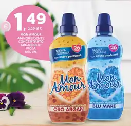 Extra Supermercati Mon amour ammorbidente concentrato argan/blu/ viola offerta