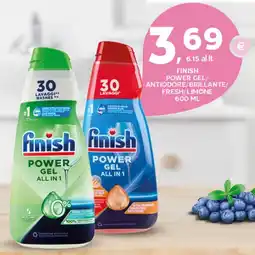 Extra Supermercati Finish power gel/ antiodore/brillante/ fresh/limone offerta