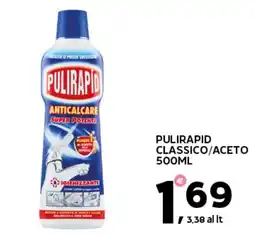 Extra Supermercati Pulirapid classico/aceto offerta