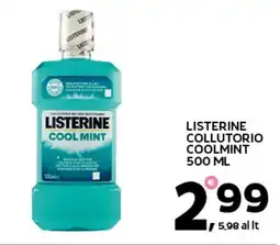 Extra Supermercati Listerine collutorio coolmint offerta