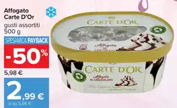 Carrefour Affogato Carte D'Or offerta