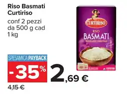 Carrefour Riso Basmati Curtiriso offerta