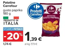 Carrefour Patatine Carrefour offerta