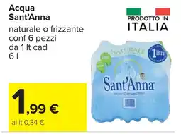 Carrefour Acqua Sant'Anna offerta