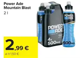 Carrefour Power Ade Mountain Blast offerta