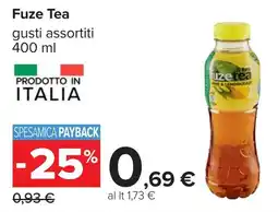 Carrefour Fuze Tea offerta