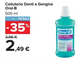 Carrefour Collutorio Denti e Gengive Oral-B offerta