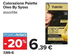 Carrefour Colorazione Palette Oleo By Syoss offerta