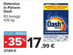 Carrefour Detersivo in Polvere Dash offerta
