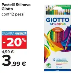 Carrefour Pastelli Stilnovo Giotto offerta