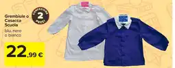 Carrefour Grembiule o Casacca Scuola offerta