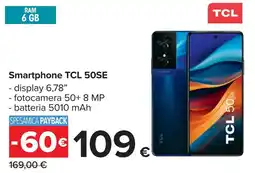 Carrefour Smartphone TCL 50SE offerta