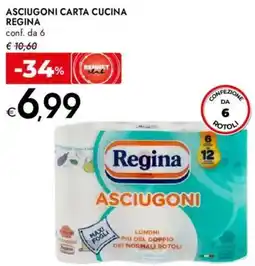 Bennet Asciugoni carta cucina REGINA conf. da 6 offerta