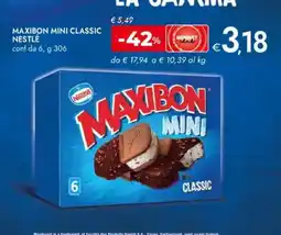 Bennet Maxibon mini classic NESTLÉ conf da offerta