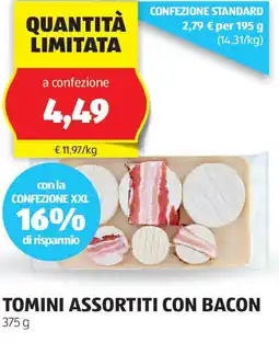 ALDI Tomini assortiti con bacon offerta